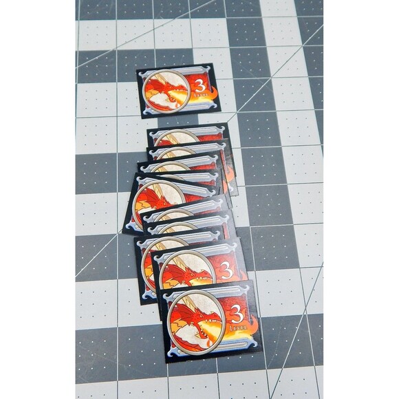 Dungeon! Fantasy Board Game D&D Replacement Monster Cards Level 1-6 - Picture 5 of 9